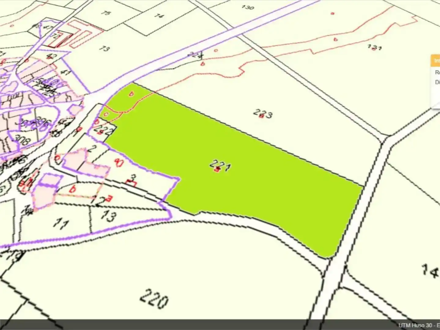 Terreno en venta en Pereruela