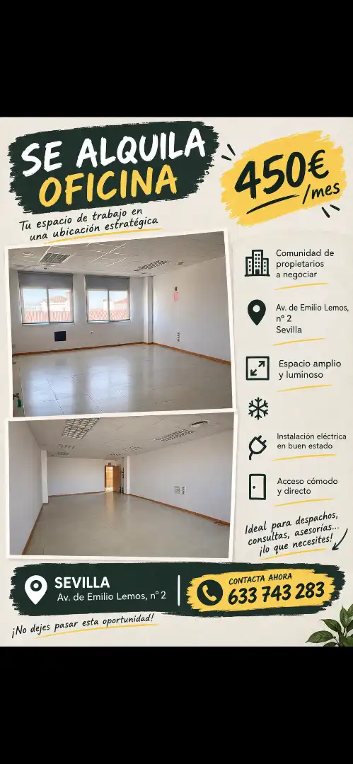 Office space with lift to rent in Avenida de Emilio Lemos 2