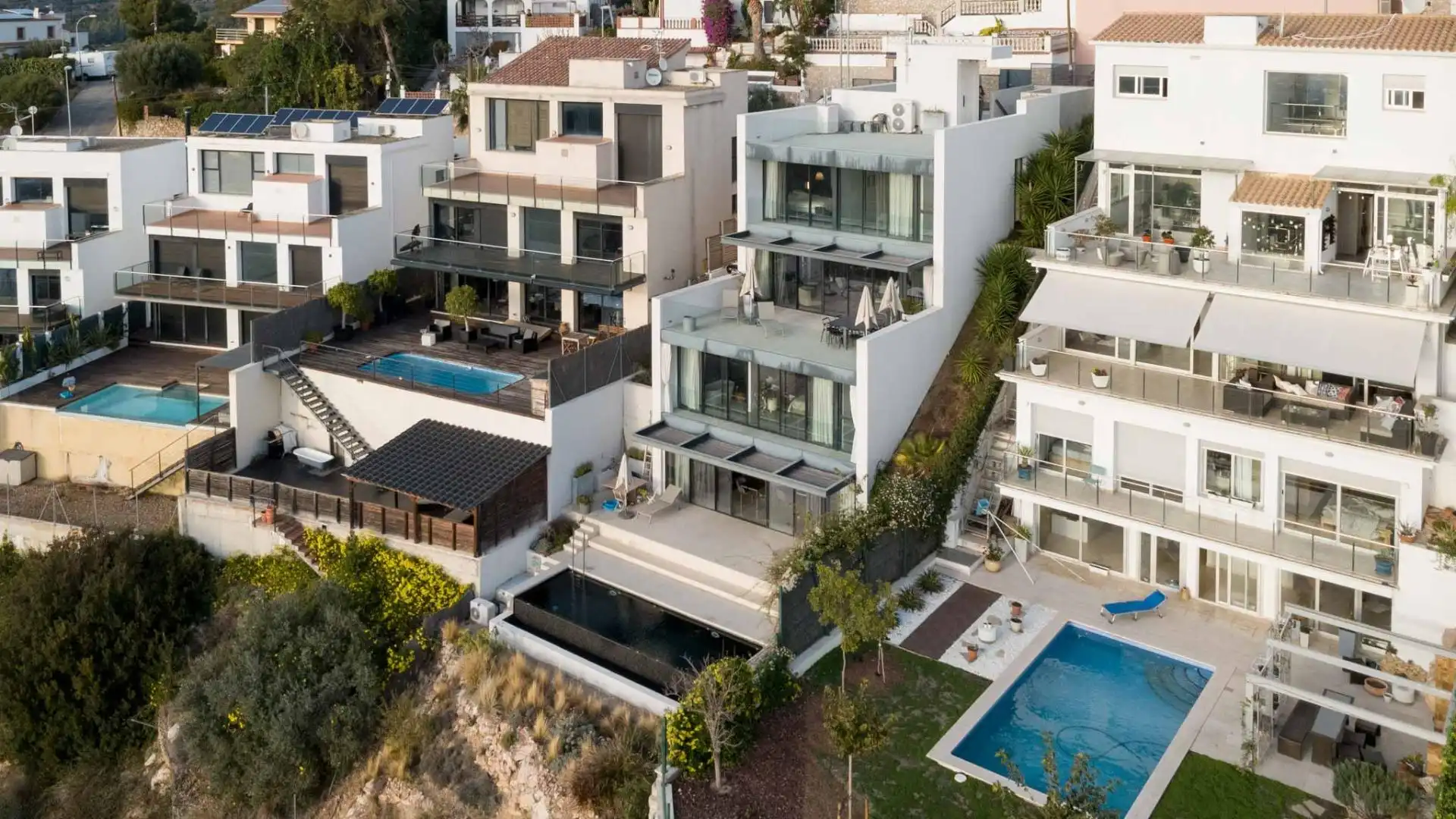 Vista exterior de Casa o chalet en venta en Sitges con Calefacción, Jardín privado y Terraza