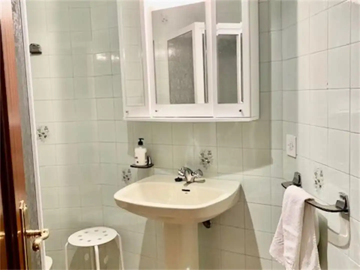 Badezimmer von Wohnungen zur Miete in Valdoviño mit Privatgarten, Parkett und Abstellraum