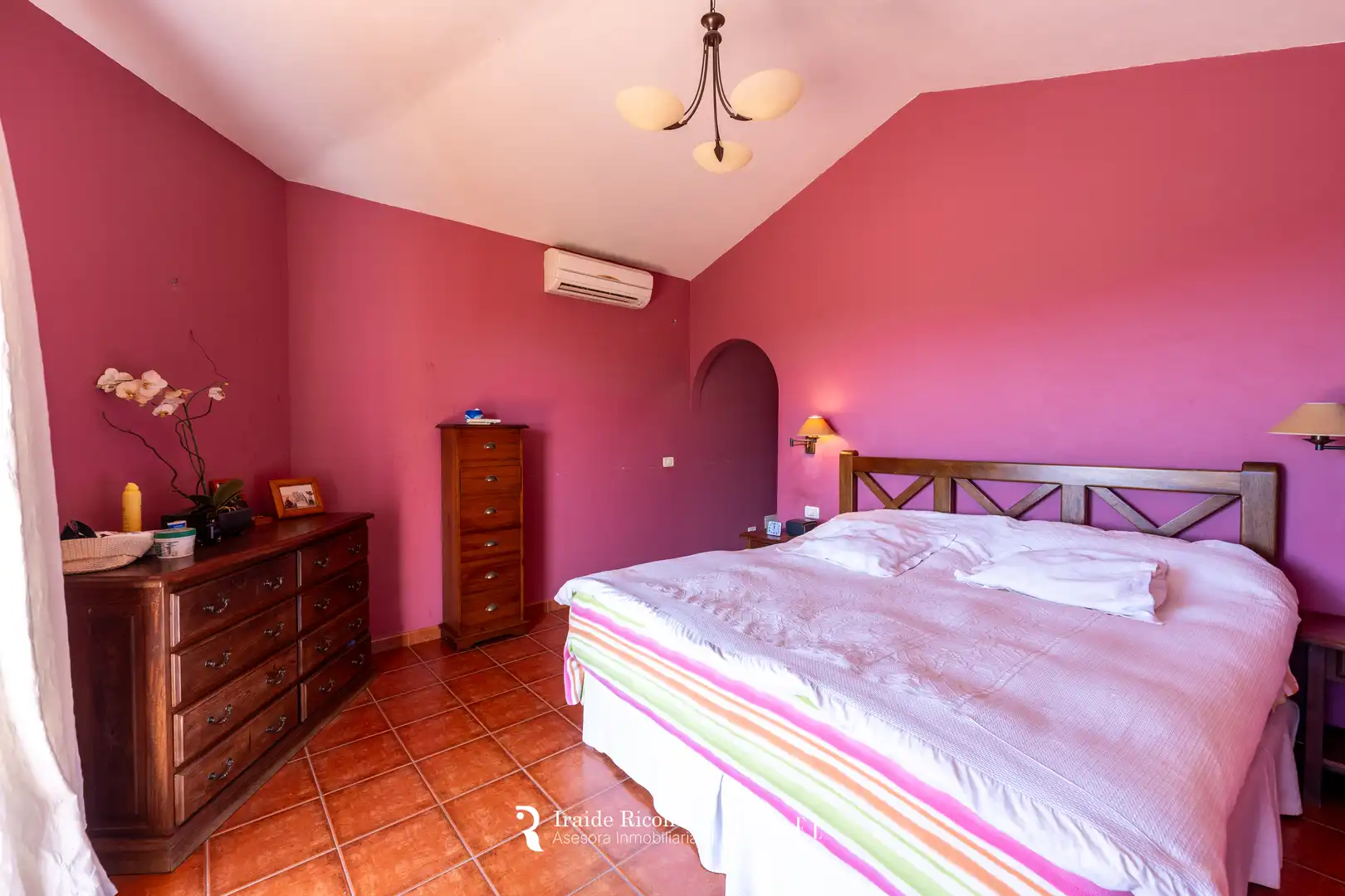 Bedroom of Houses for sale in Santa Brígida  with Air Conditioner, Private garden and Terrace