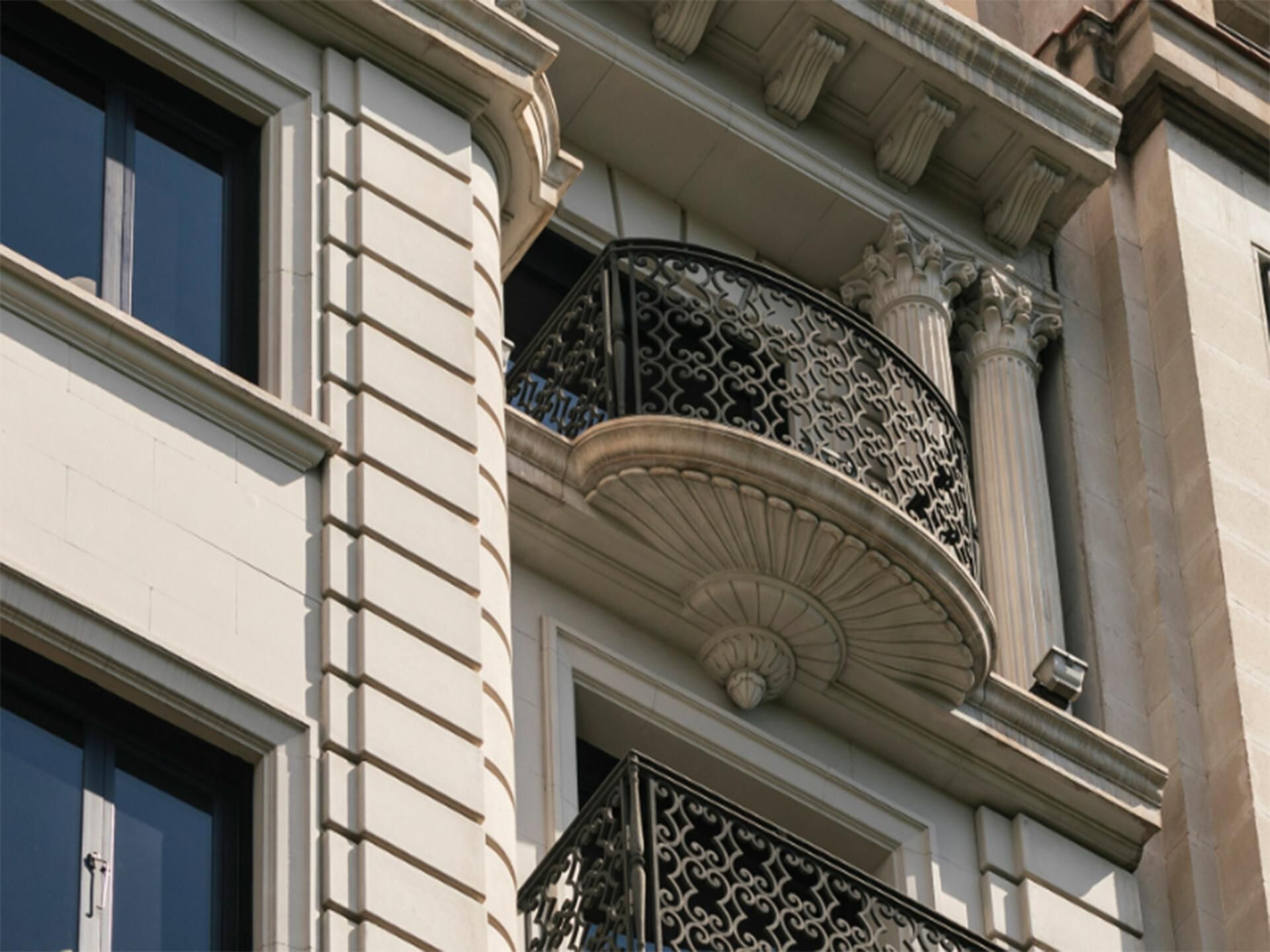 Außenansicht von Büro zur Miete in  Barcelona Capital mit Klimaanlage und Abstellraum