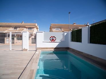 Adosado con piscina en venta en San Javier ciudad