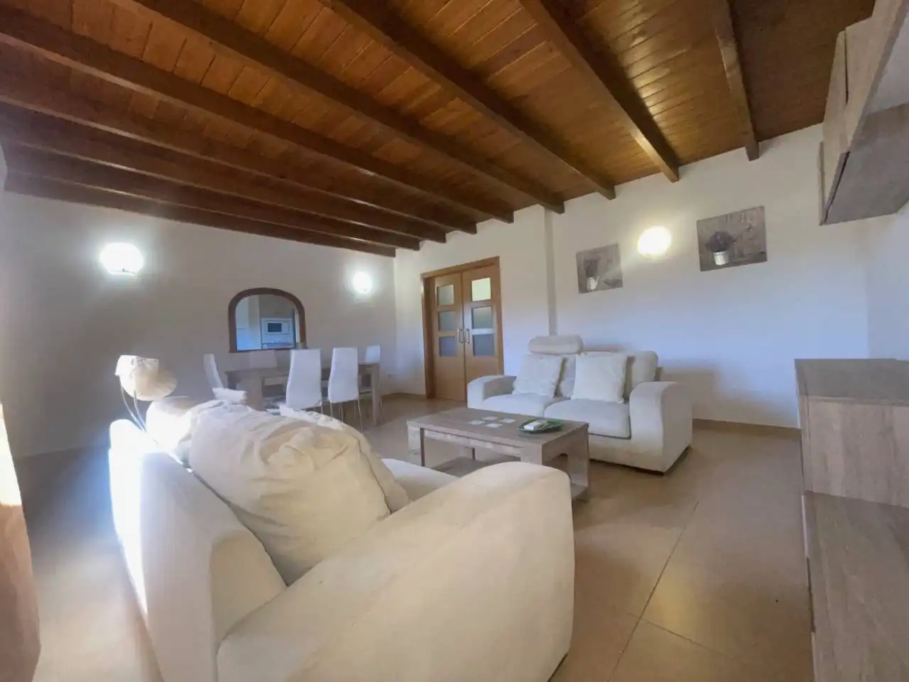 Sala de estar de Casa o chalet de alquiler en Estepona con Calefacción, Jardín privado y Terraza