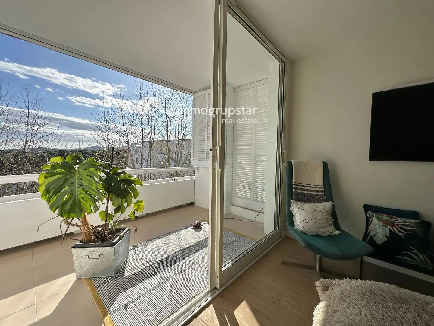 Terrassa de Apartament en venda en Castell d'Aro, Platja d'Aro i s'Agaró amb Calefacció, Parquet i Terrassa