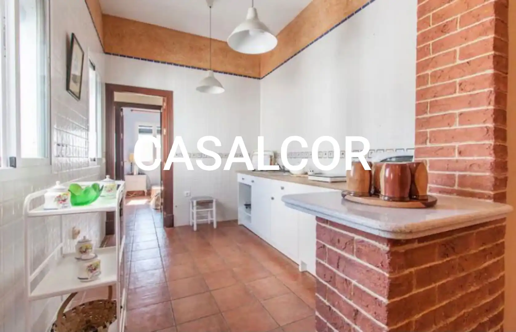 Cocina de Casa o chalet de alquiler en Mairena del Alcor con Aire acondicionado, Terraza y Amueblado