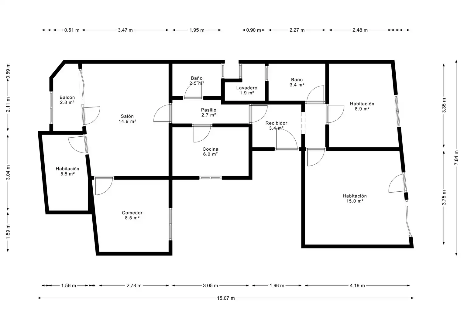 Flat for sale in Barcelona  with Heating, Terrace and Balcony