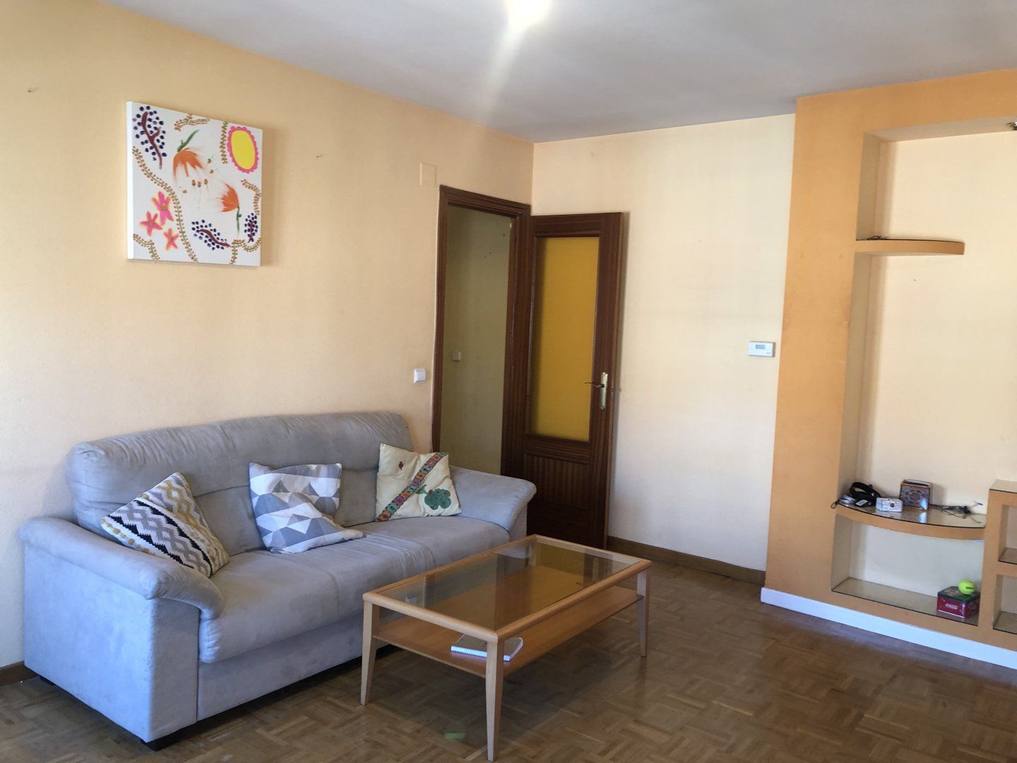 Living room of Flat for sale in Palazuelos de Eresma  with Heating and Swimming Pool