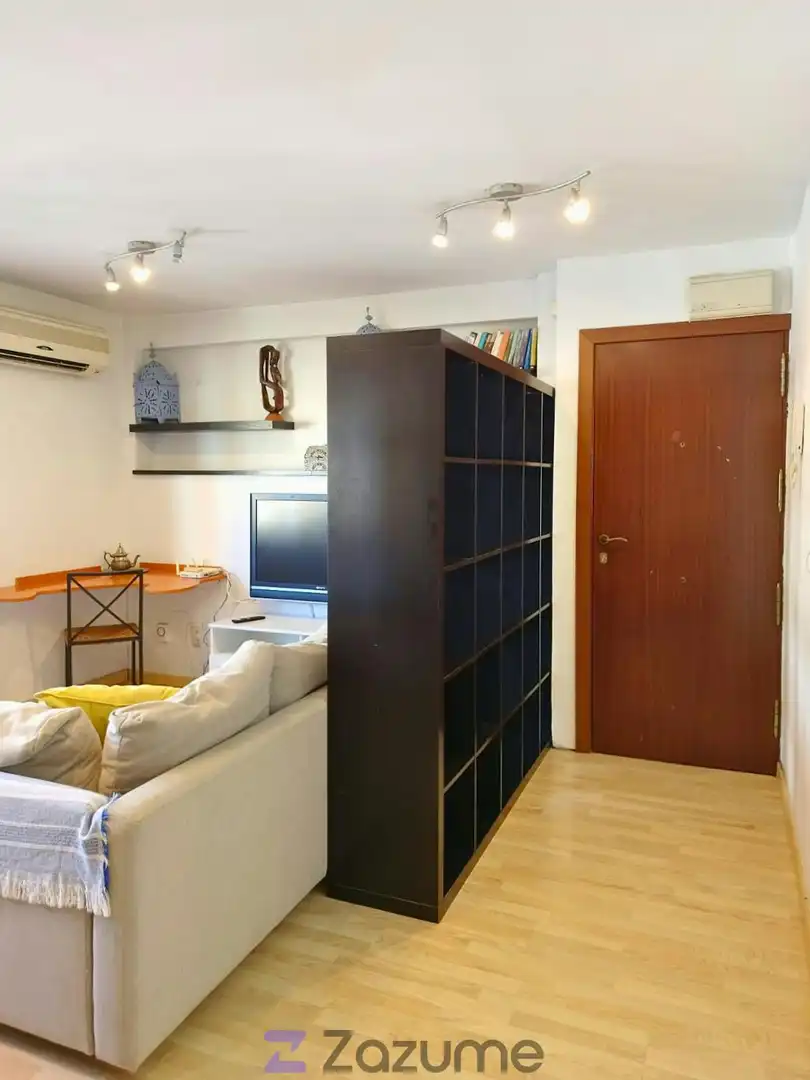 Wohnzimmer von Wohnung zur Miete in Sevilla mit Klimaanlage, Heizung und Möbliert