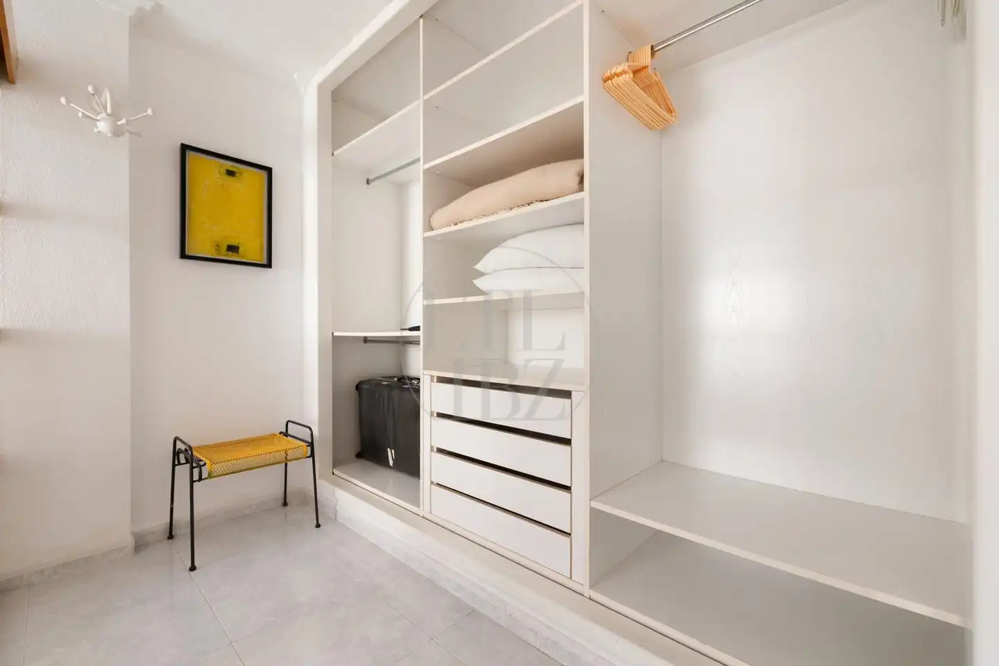 Schlafzimmer von Dachboden zum Verkauf in Eivissa mit Klimaanlage, Heizung und Terrasse