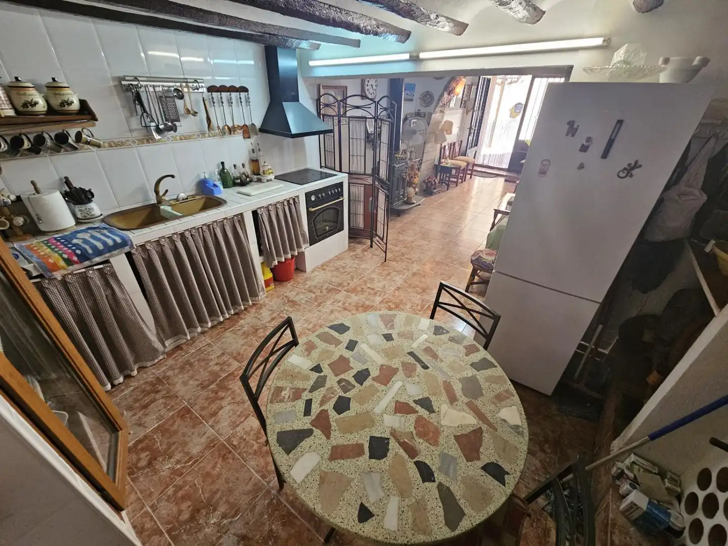 Cuina de Casa o xalet en venda en Les Coves de Vinromà amb Moblat