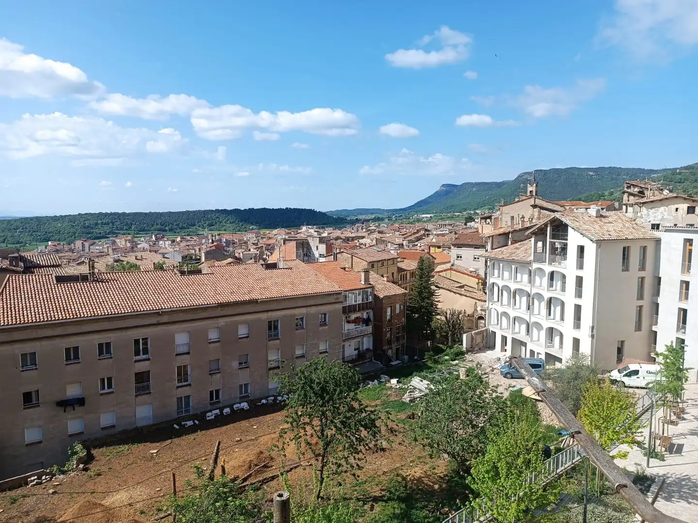 Vista exterior de Pis en venda en Berga