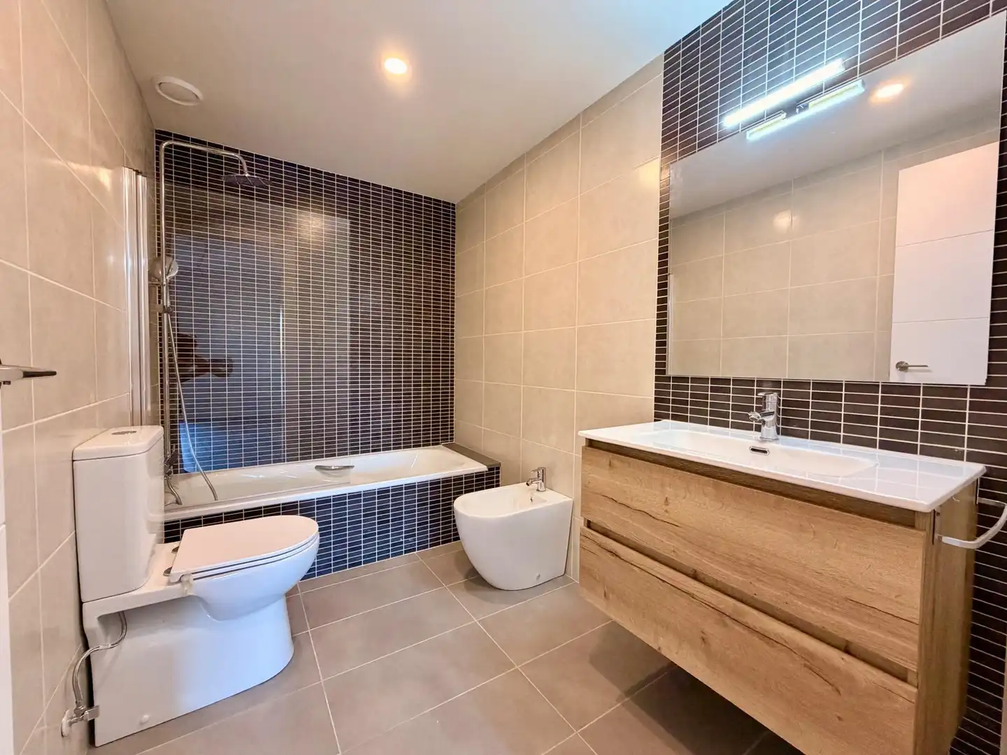 Bathroom of Flat for sale in Palafolls  with Air Conditioner and Balcony