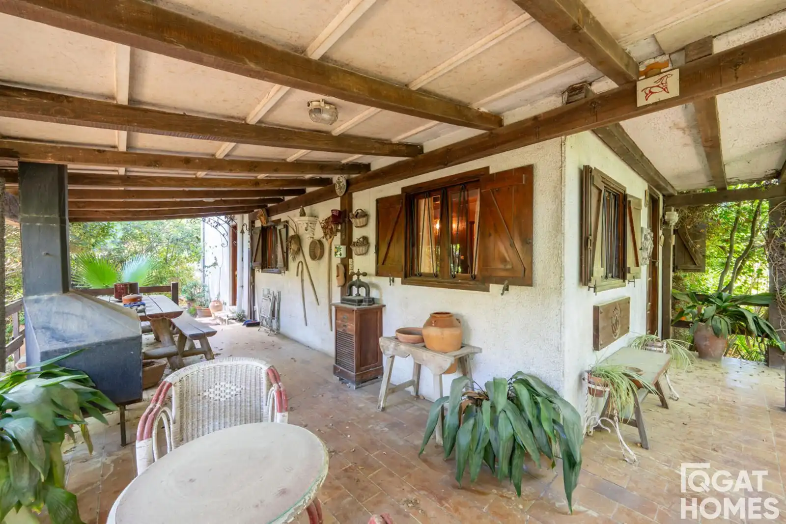 Terraza de Casa o chalet en venta en Sant Cugat del Vallès con Calefacción, Terraza y Trastero