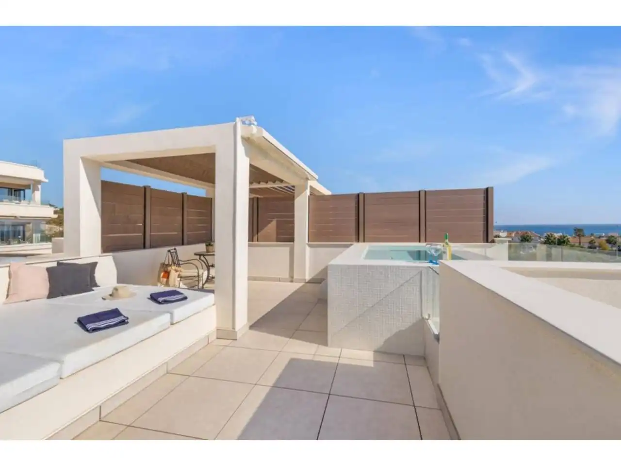 Terraza de Ático en venta en Mijas con Aire acondicionado, Terraza y Trastero