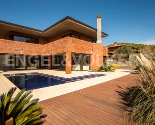 Exterior view of House or chalet for sale in Begues  with Air Conditioner, Heating and Private garden