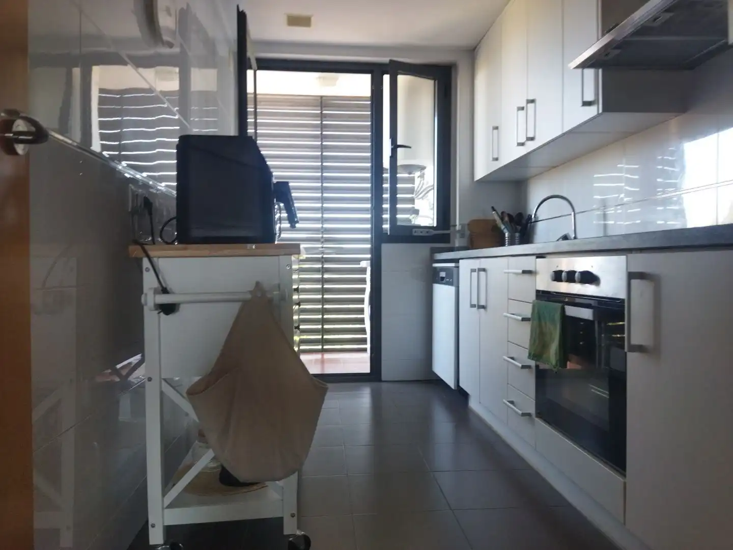 Kitchen of Flat for rent in San Jorge / Sant Jordi  with Air Conditioner, Terrace and Balcony