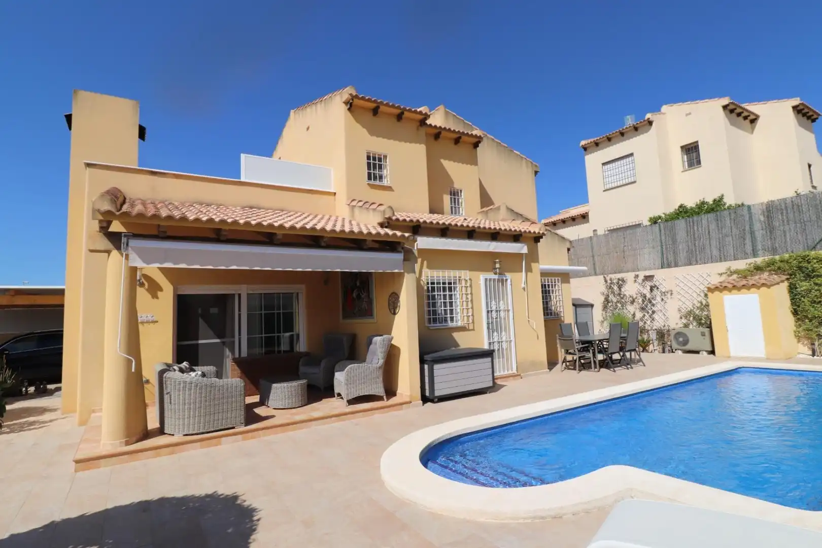 Vista exterior de Casa o xalet en venda en Fortuna amb Aire condicionat, Calefacció i Jardí privat