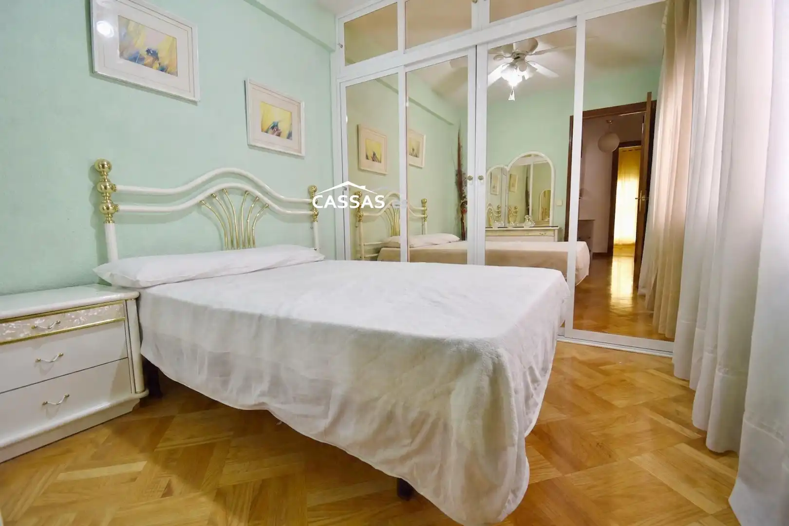 Schlafzimmer von Wohnung zum Verkauf in Torrejón de Ardoz mit Klimaanlage, Heizung und Parkett