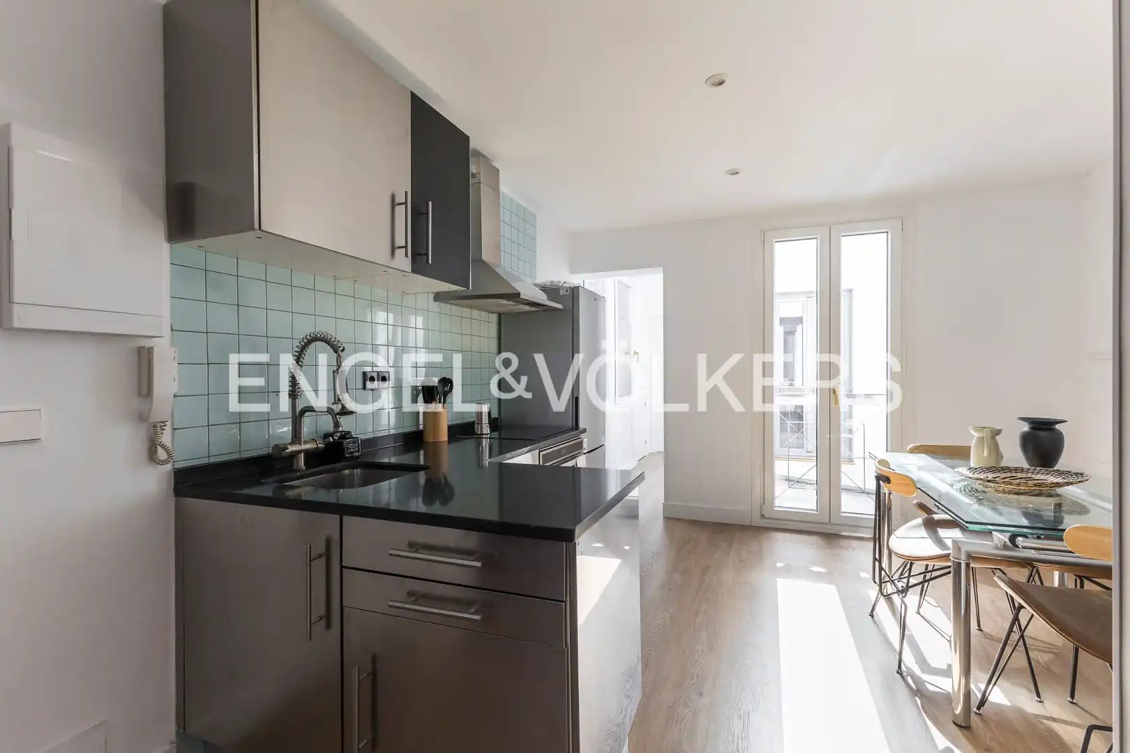 Küche von Maisonette zur Miete in Madrid mit Klimaanlage und Heizung