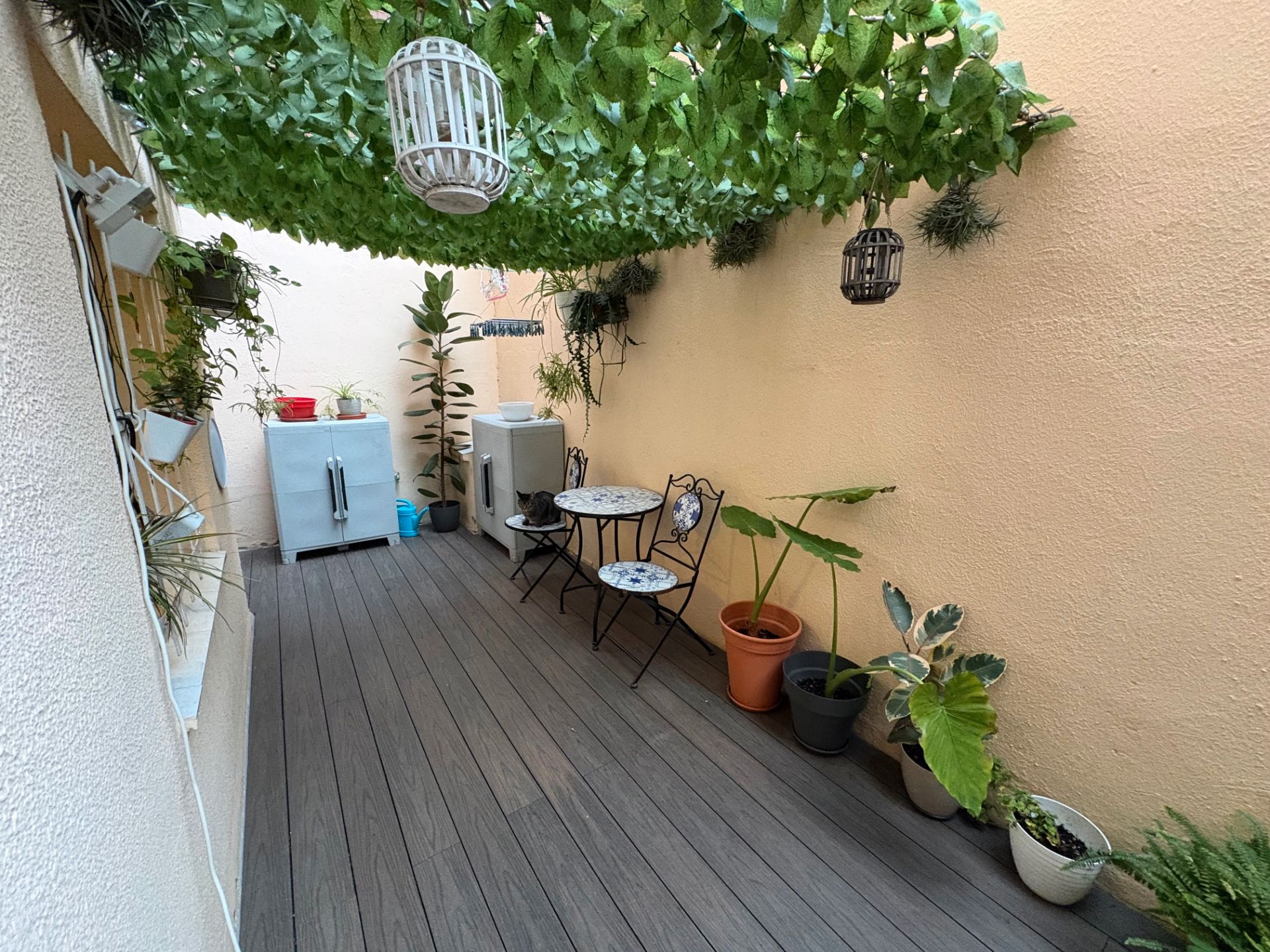 Terrace of Flat for sale in L'Hospitalet de Llobregat  with Parquet flooring, Terrace and Oven