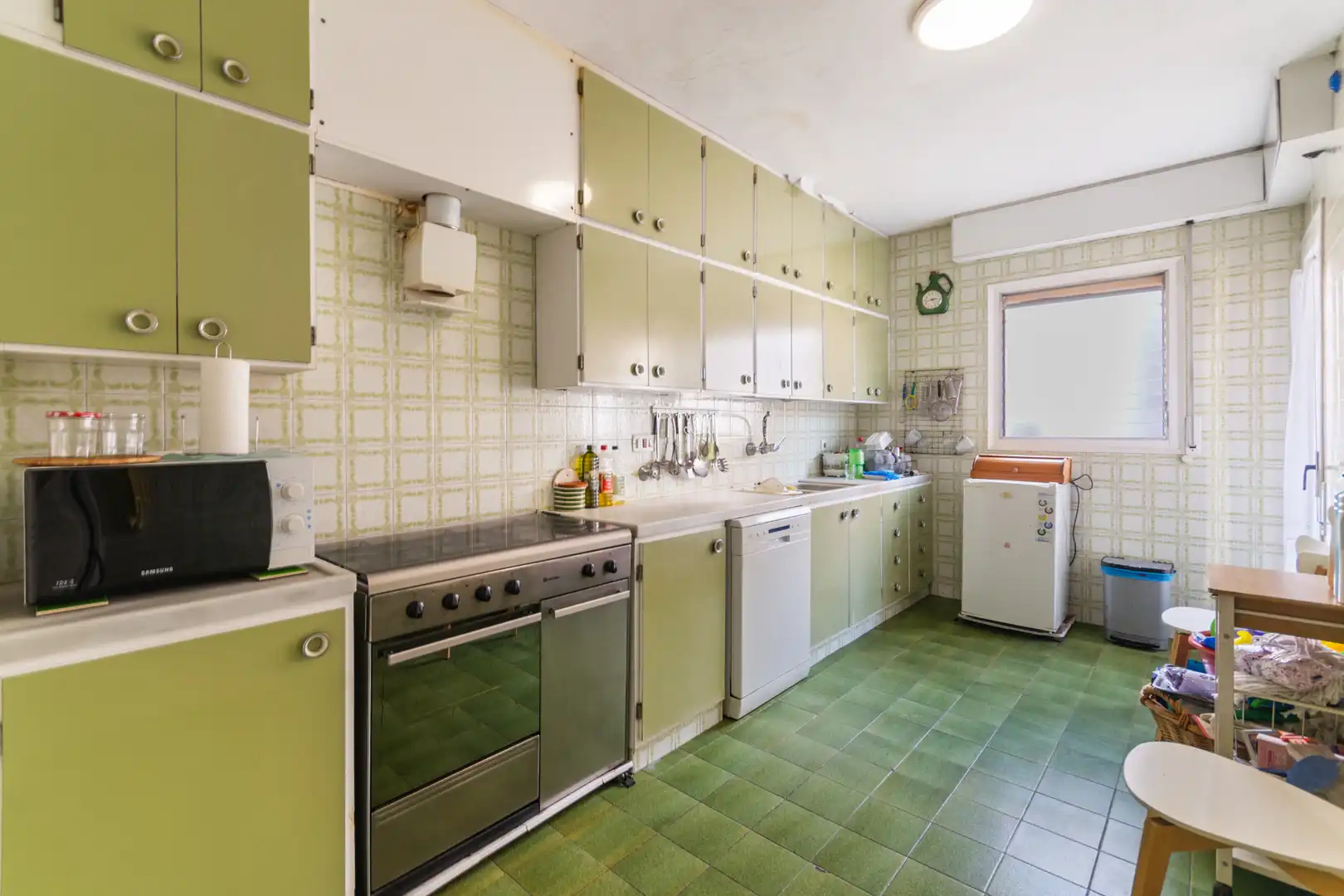 Cocina de Casa o chalet en venta en Badalona con Jardín privado, Terraza y Trastero