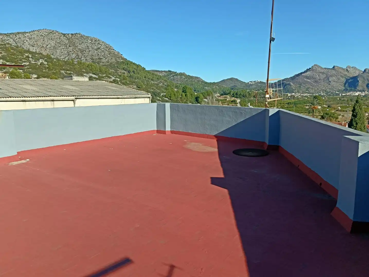 Terraza de Finca rústica en venta en Tormos con Aire acondicionado, Terraza y Trastero