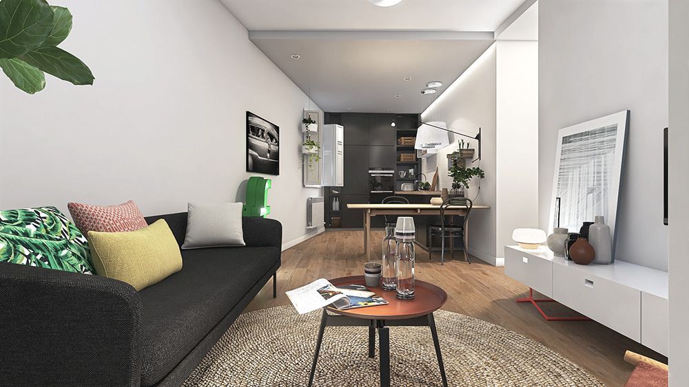 Sala d'estar de Pis en venda en Salamanca Capital amb Aire condicionat i Calefacció