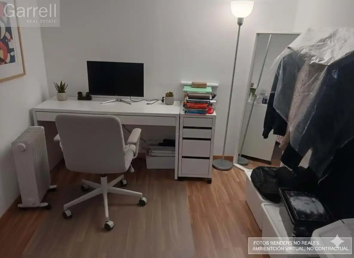 Schlafzimmer von Wohnung zum Verkauf in Terrassa mit Terrasse und Balkon