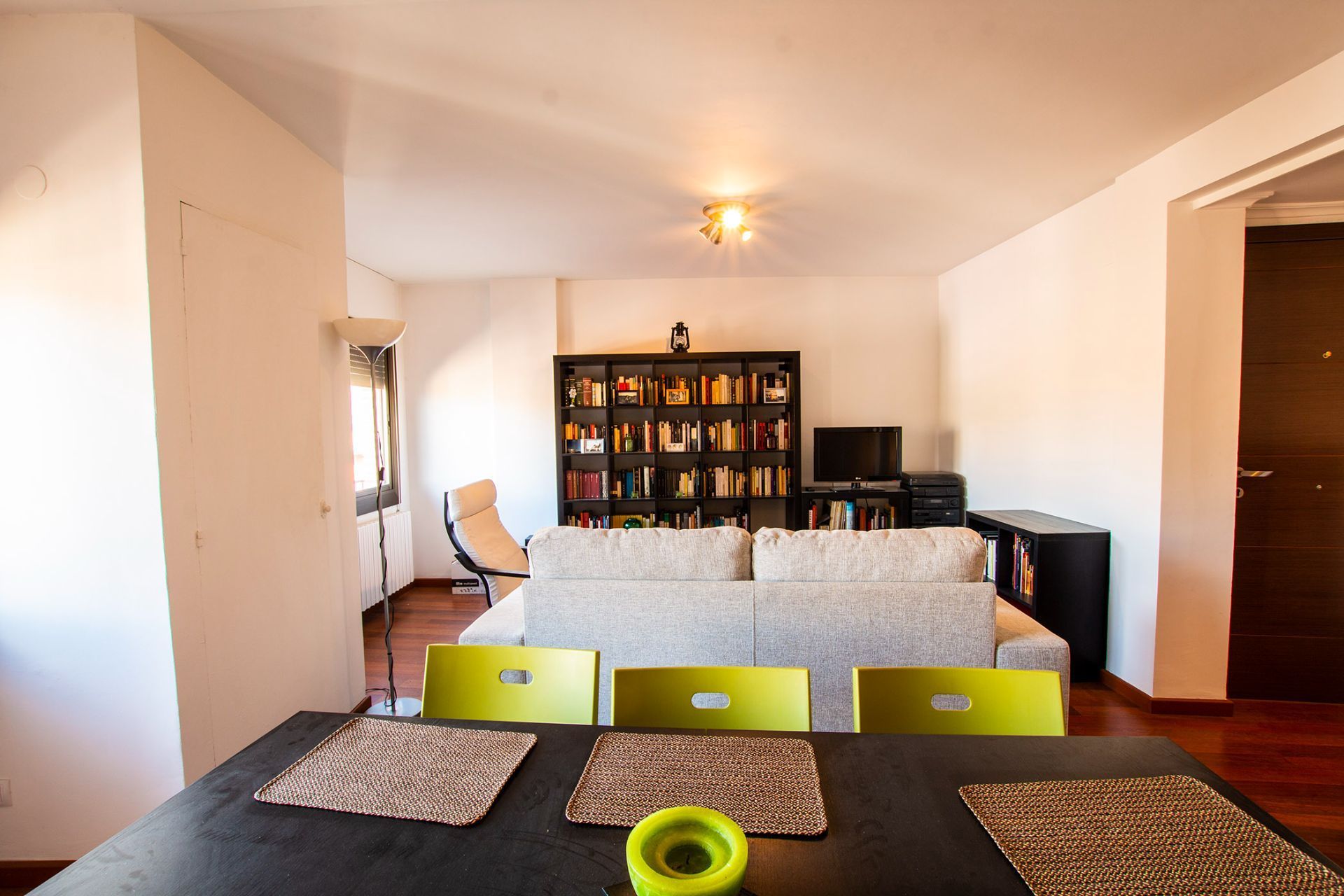 Wohnzimmer von Wohnung zum verkauf in Caspe mit Heizung