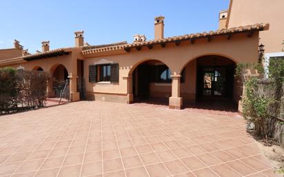 Vista exterior de Casa adosada en venda en Fuente Álamo de Murcia amb Aire condicionat