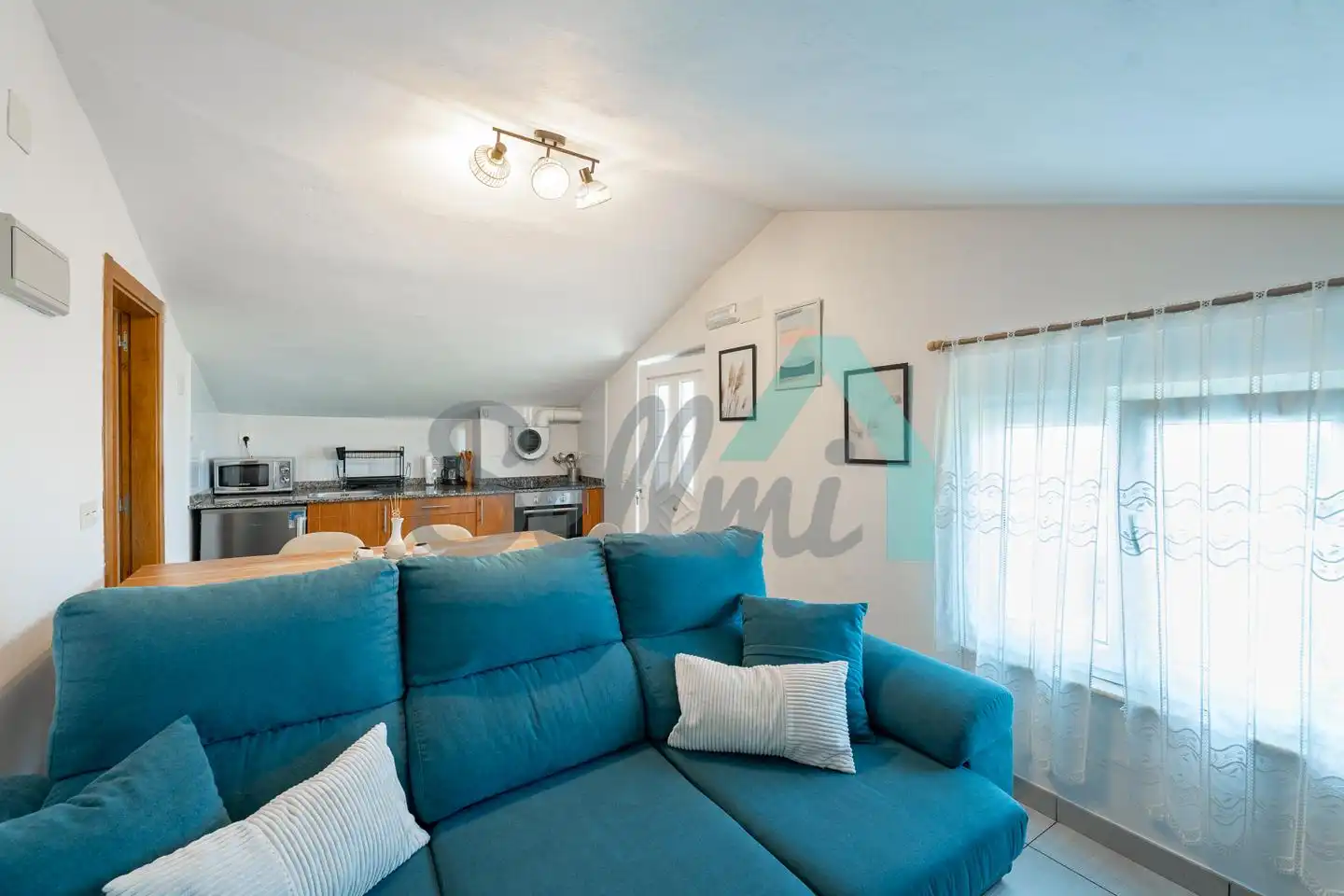 Sala de estar de Casa o chalet de alquiler en Valdés - Luarca con Jardín privado, Terraza y Amueblado