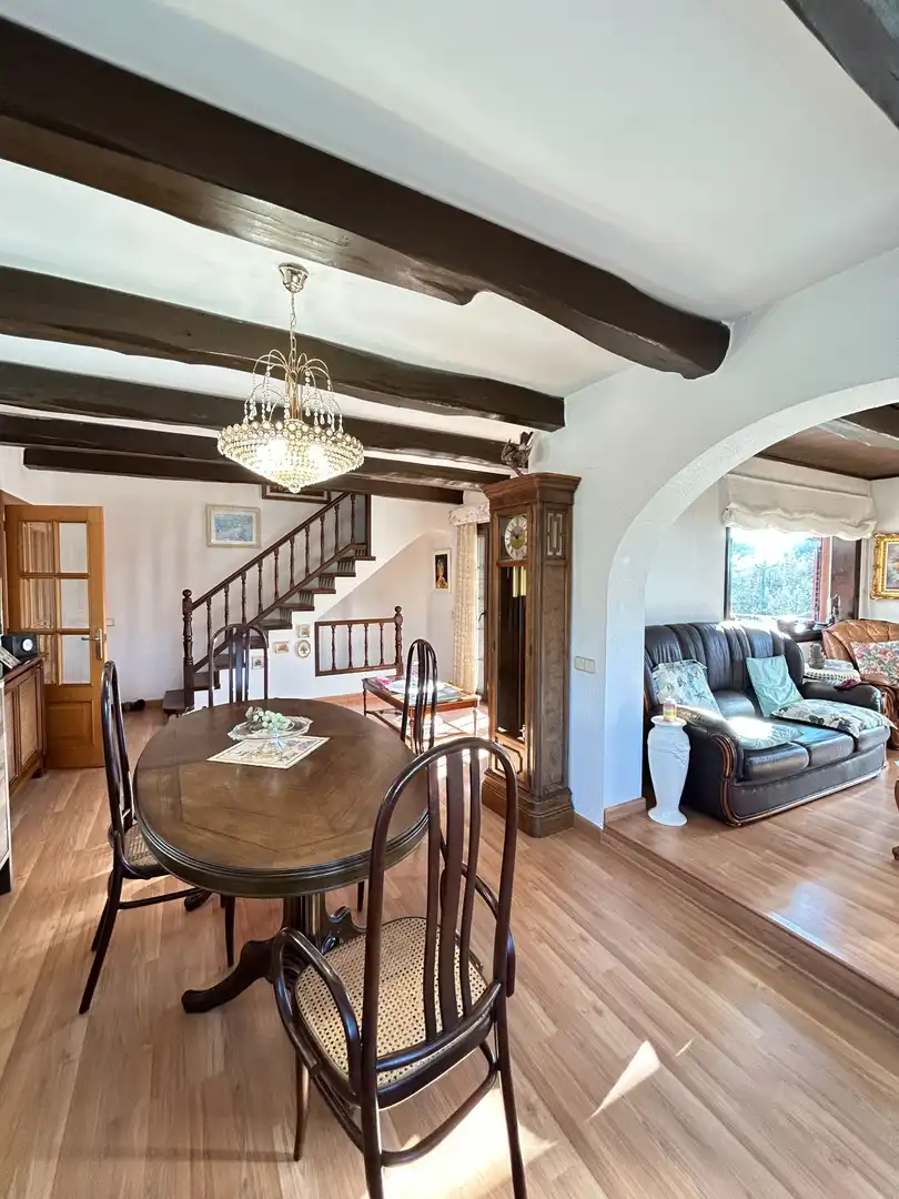 Comedor de Casa o chalet en venta en Santa Coloma de Farners con Calefacción, Jardín privado y Terraza
