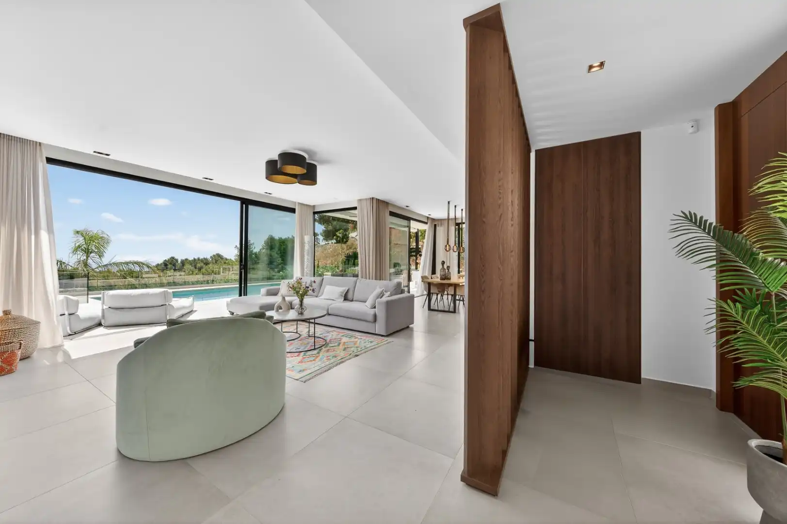 Living room of Houses for sale in Benissa