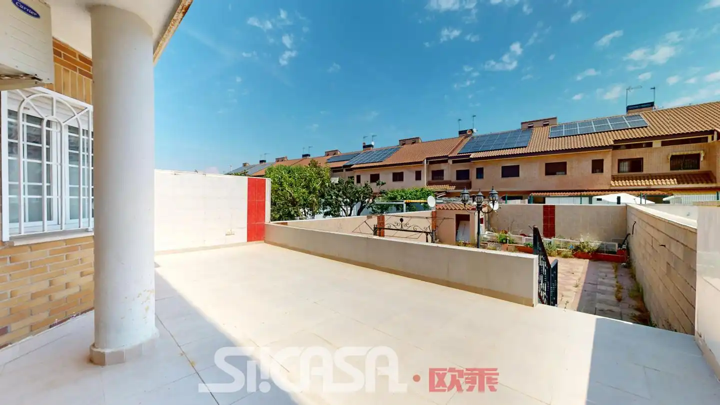 Terrassa de Casa o xalet en venda en Torrejón de la Calzada amb Aire condicionat, Calefacció i Terrassa