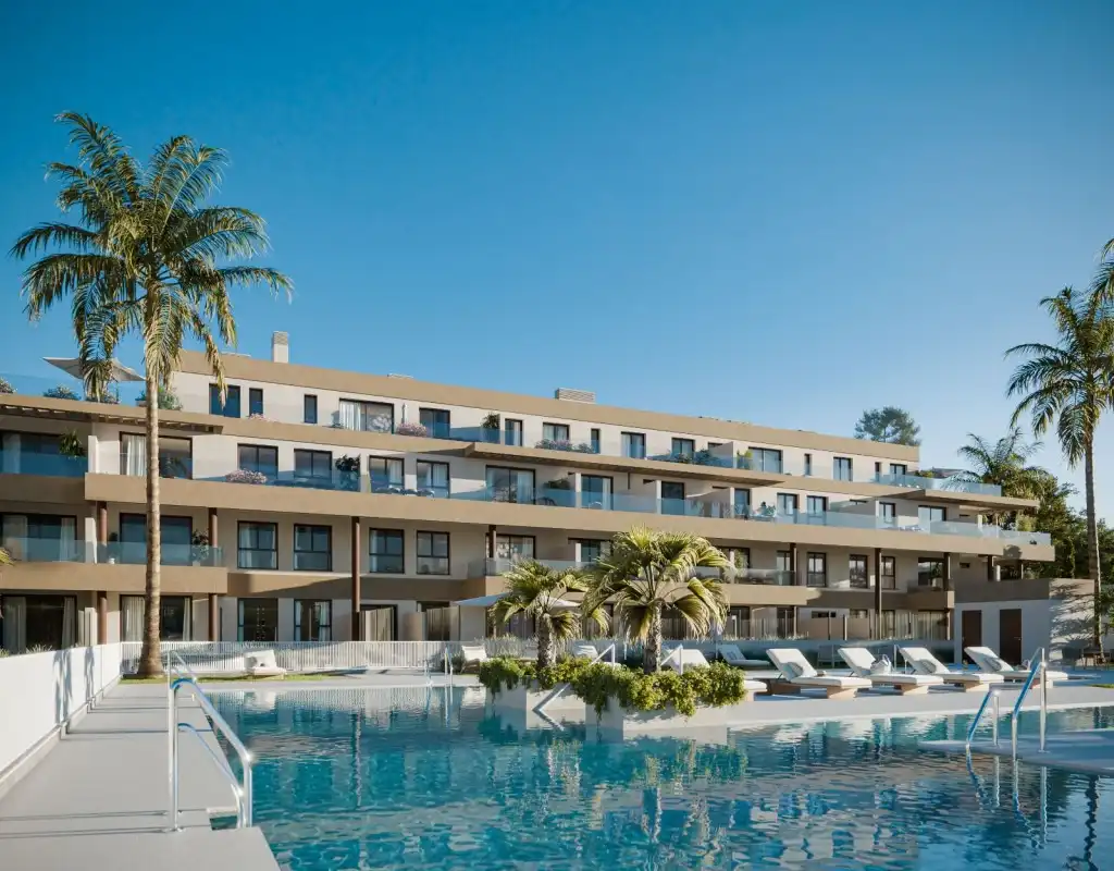 Apartment with pool for sale in Mijas pueblo