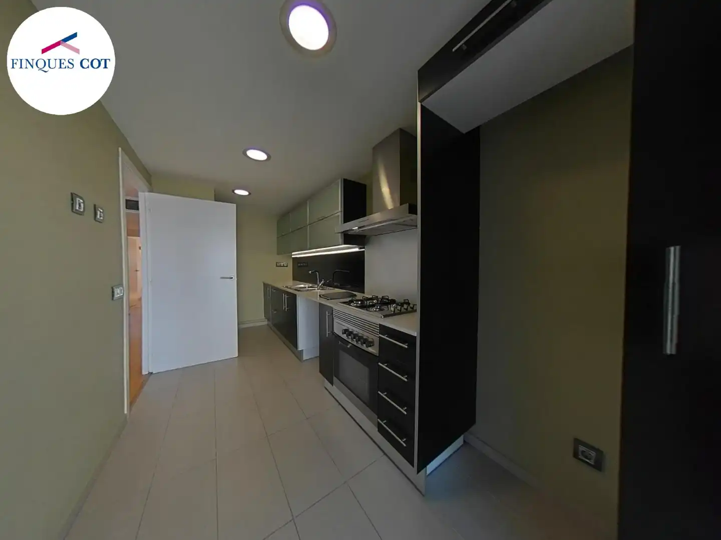 Kitchen of Flat for sale in Granollers  with Heating, Parquet flooring and Terrace