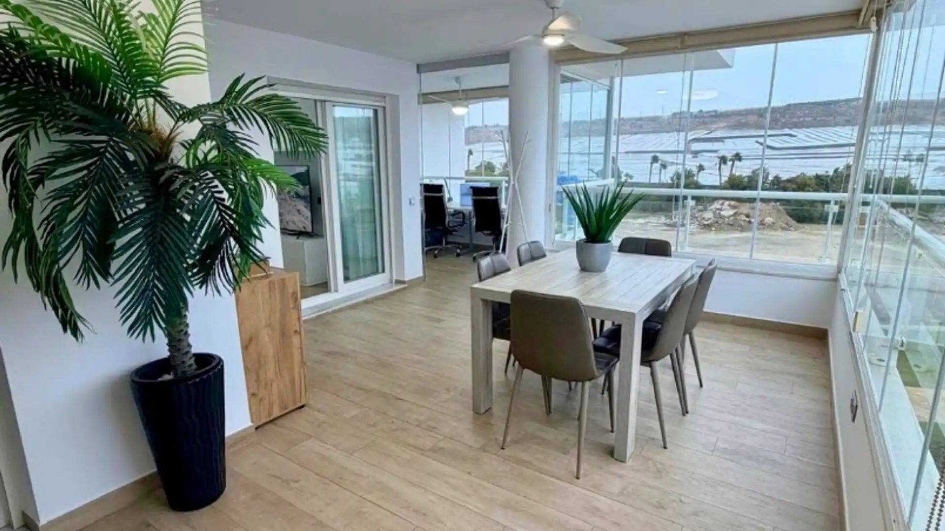 Dining room of Flat for sale in El Ejido  with Air Conditioner, Heating and Private garden