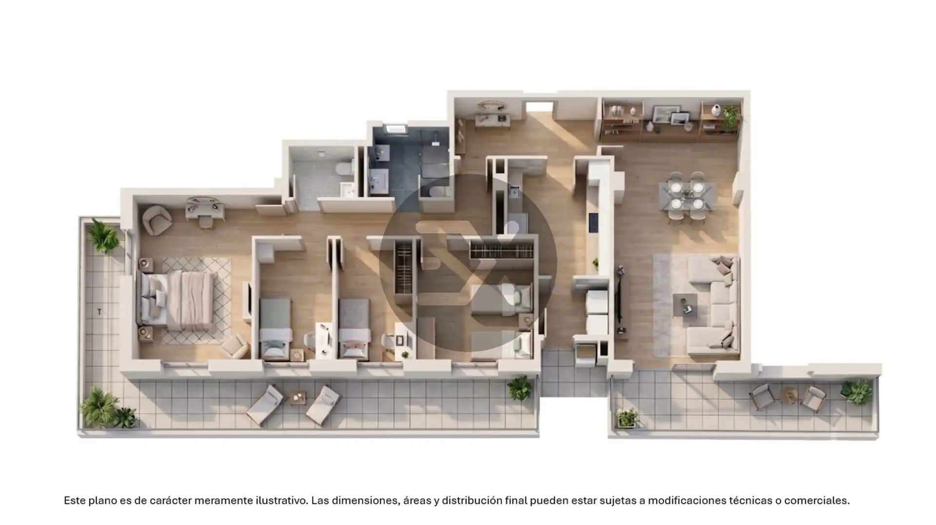 Flat for sale in Castelldefels  with Heating, Parquet flooring and Terrace