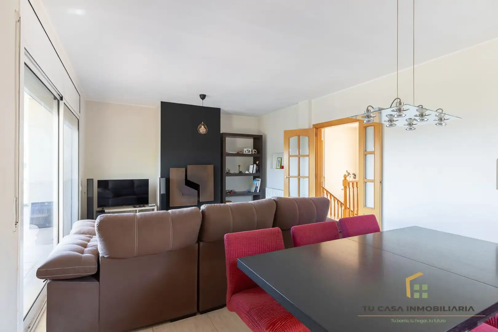 Sala d'estar de Finca rústica en venda en Castellví de Rosanes amb Calefacció, Jardí privat i Traster