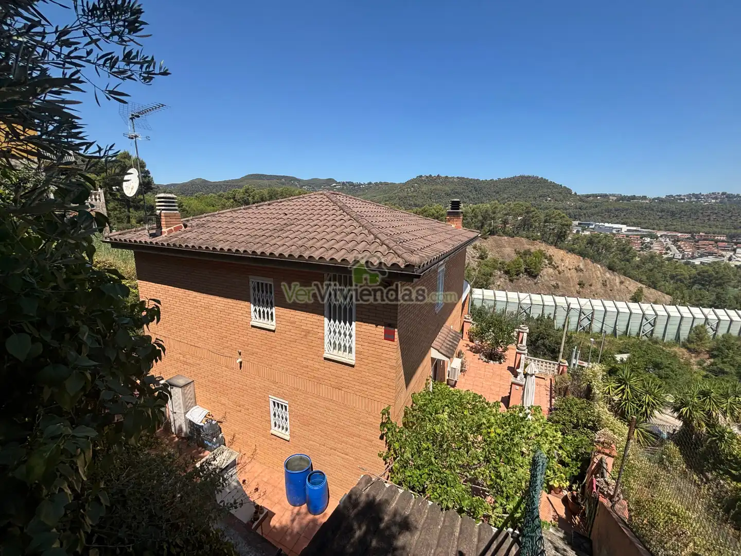 Exterior view of Houses for sale in Cervelló  with Air Conditioner, Heating and Private garden