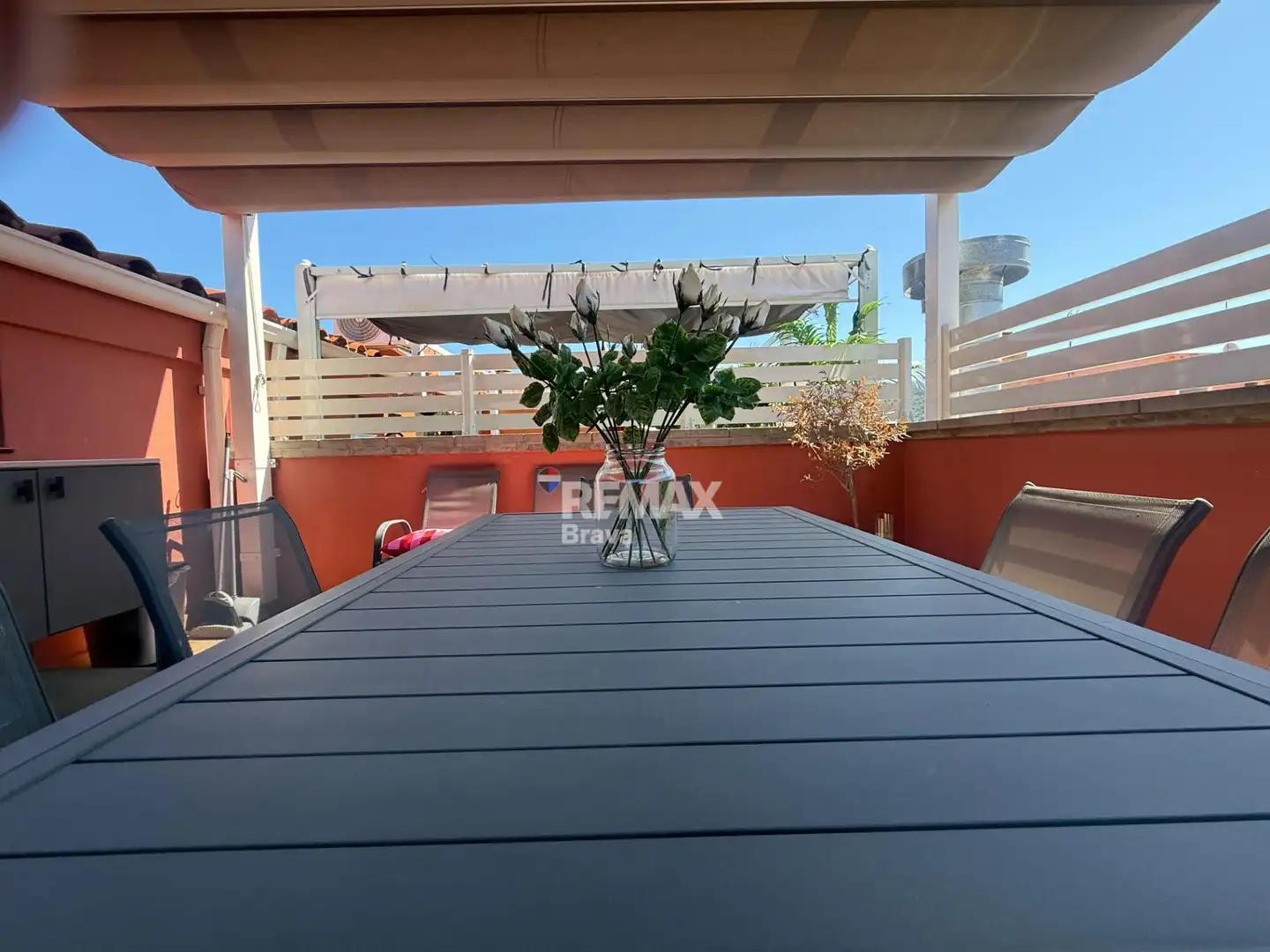 Terrace of Attic for sale in Roses  with Air Conditioner, Terrace and Furnished