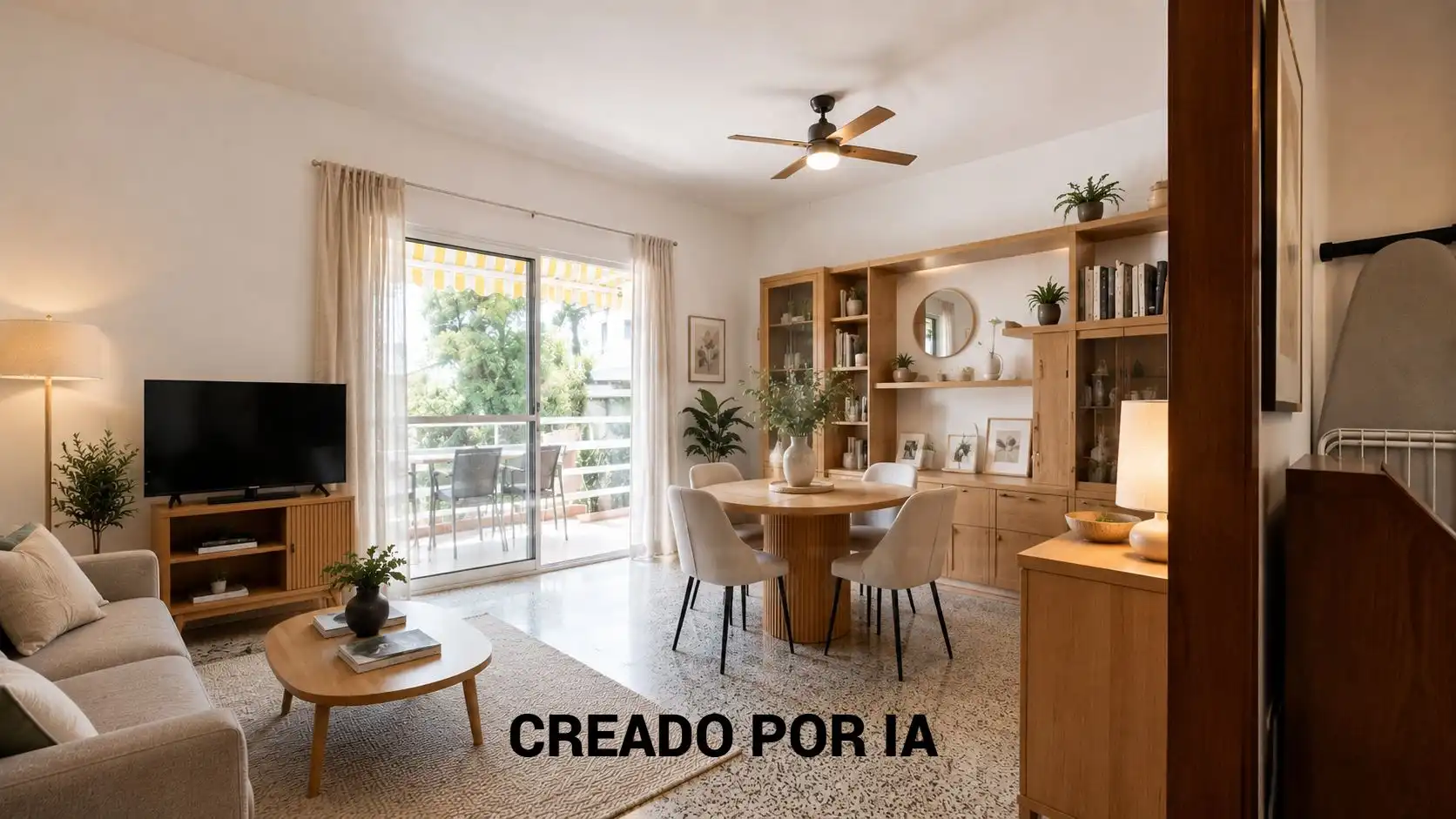 Sala d'estar de Casa o xalet en venda en Cunit amb Aire condicionat, Calefacció i Terrassa