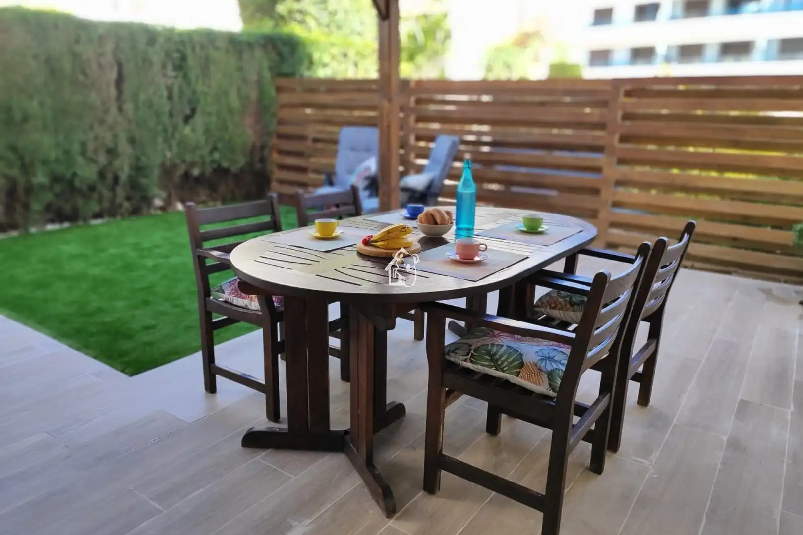 Terrassa de Apartament de lloguer en Orihuela amb Aire condicionat, Jardí privat i Terrassa