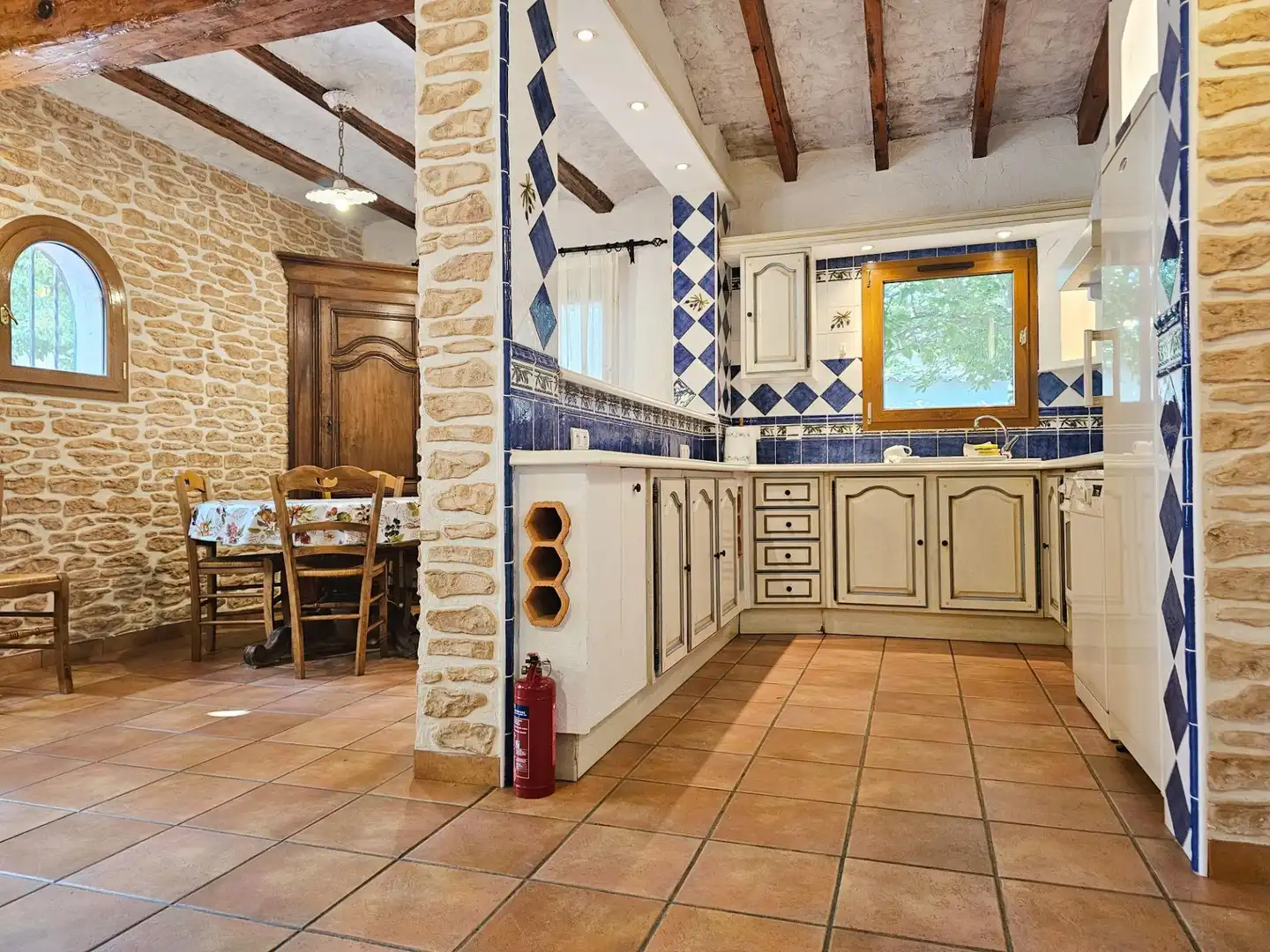 Kitchen of Houses for rent in Dénia  with Air Conditioner, Heating and Private garden