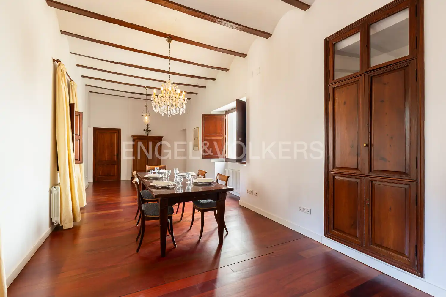 Comedor de Casa o chalet en venta en Manuel con Aire acondicionado, Calefacción y Parquet