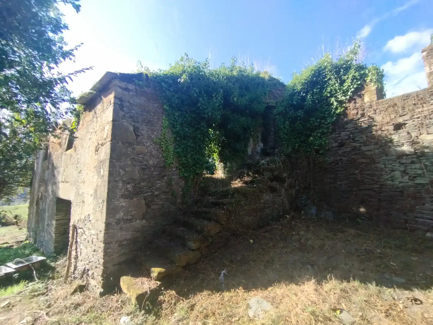 Vista exterior de Casa o chalet en venta en Ourol con Jardín privado
