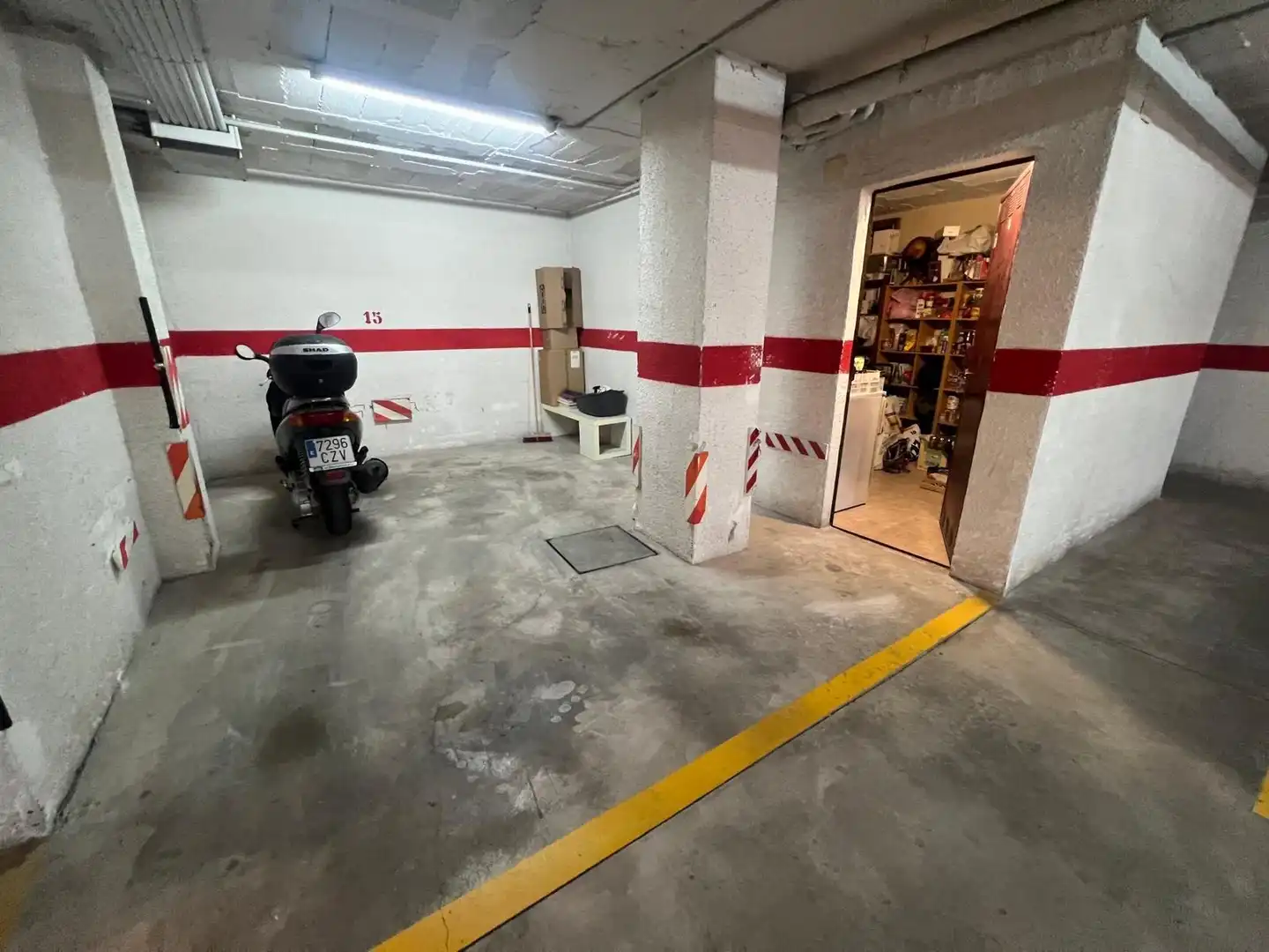 Parking of Flat for sale in Málaga  with Air Conditioner, Heating and Community pool