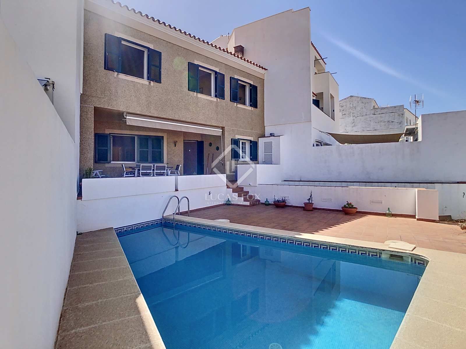 Swimming pool of House or chalet for sale in Maó  with Heating, Private garden and Terrace
