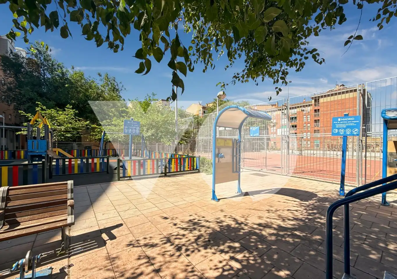 Vista exterior de Piso en venta en Madrid